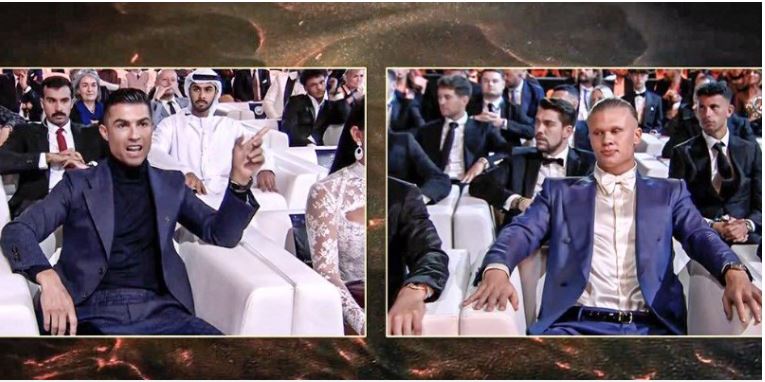 Ronaldo bị chê giả tạo khi khen Haaland